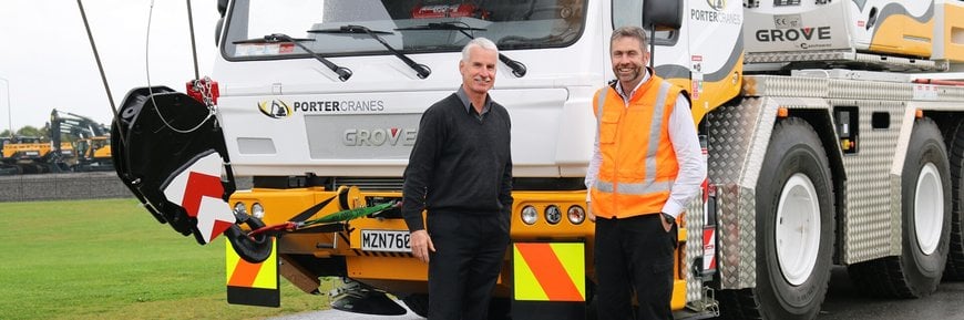 Asia-Pacific’s first Grove GMK3050-2 heads to Porter Cranes